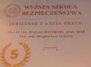 Inauguracja roku akademickiego 2017/2018 w Wyższej Szkole Bezpieczeństwa   fot. Marta Polak